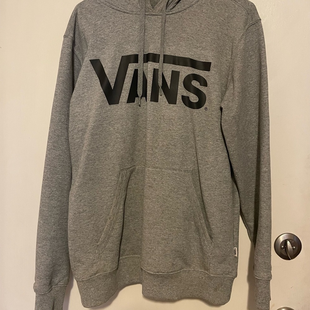 Gray Vans hoodie